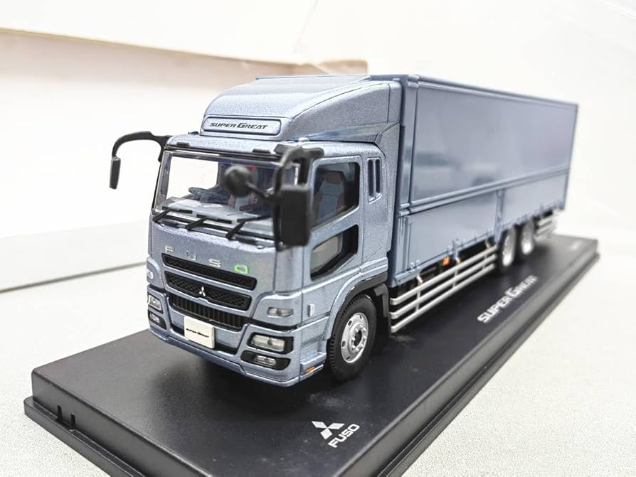 Amazon.co.jp: 1/43 Mitsubishi Fuso Super Great V Wing BL